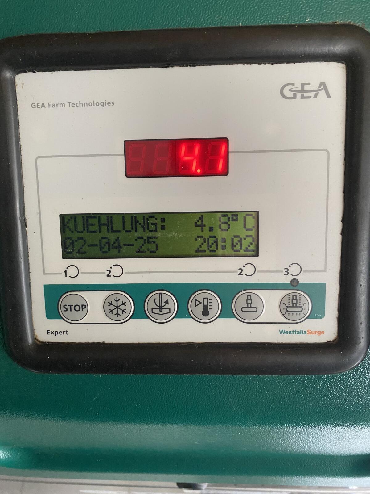 Milchtank GEA 1.500 l 3