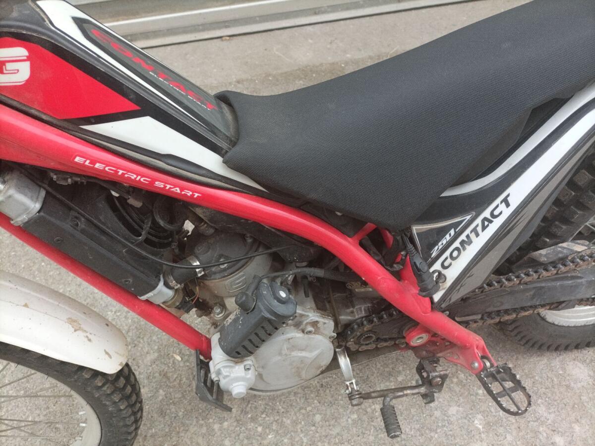GasGas Trial mit Sitzbank und E-Starter 3