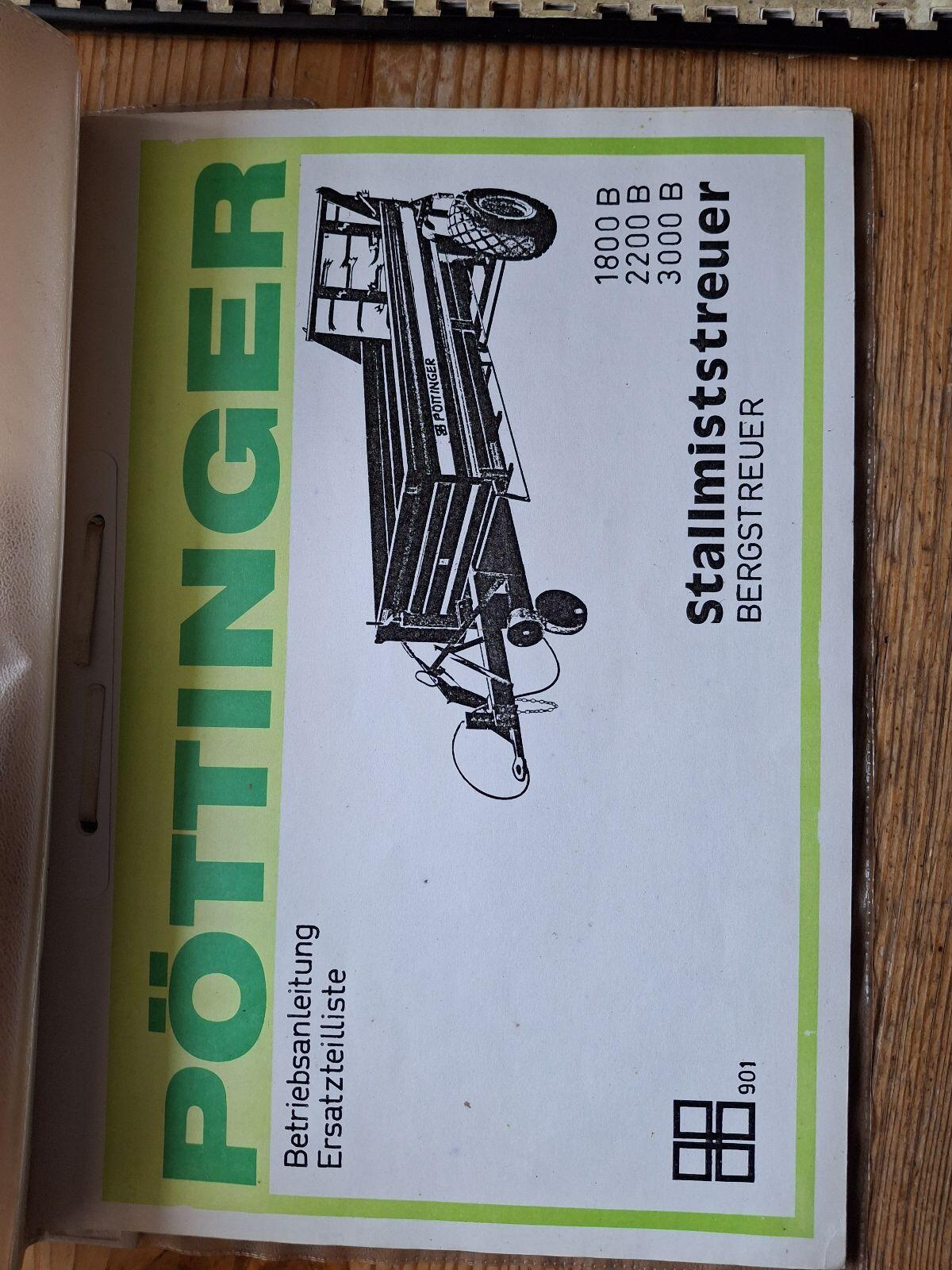 Miststreuer Pöttinger 3000 B 2