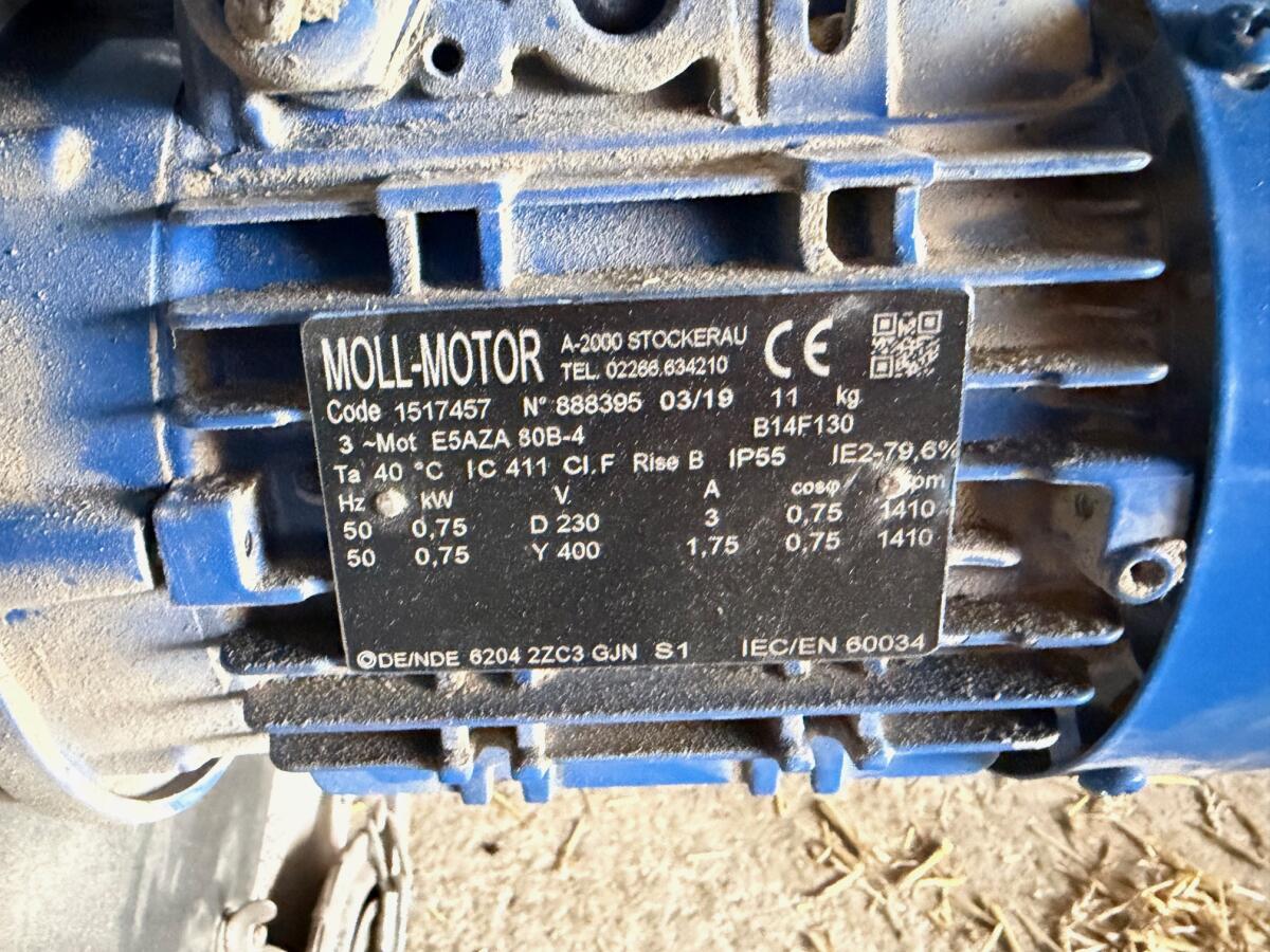 Rauchgasgebläse mit Ascheabscheider 3