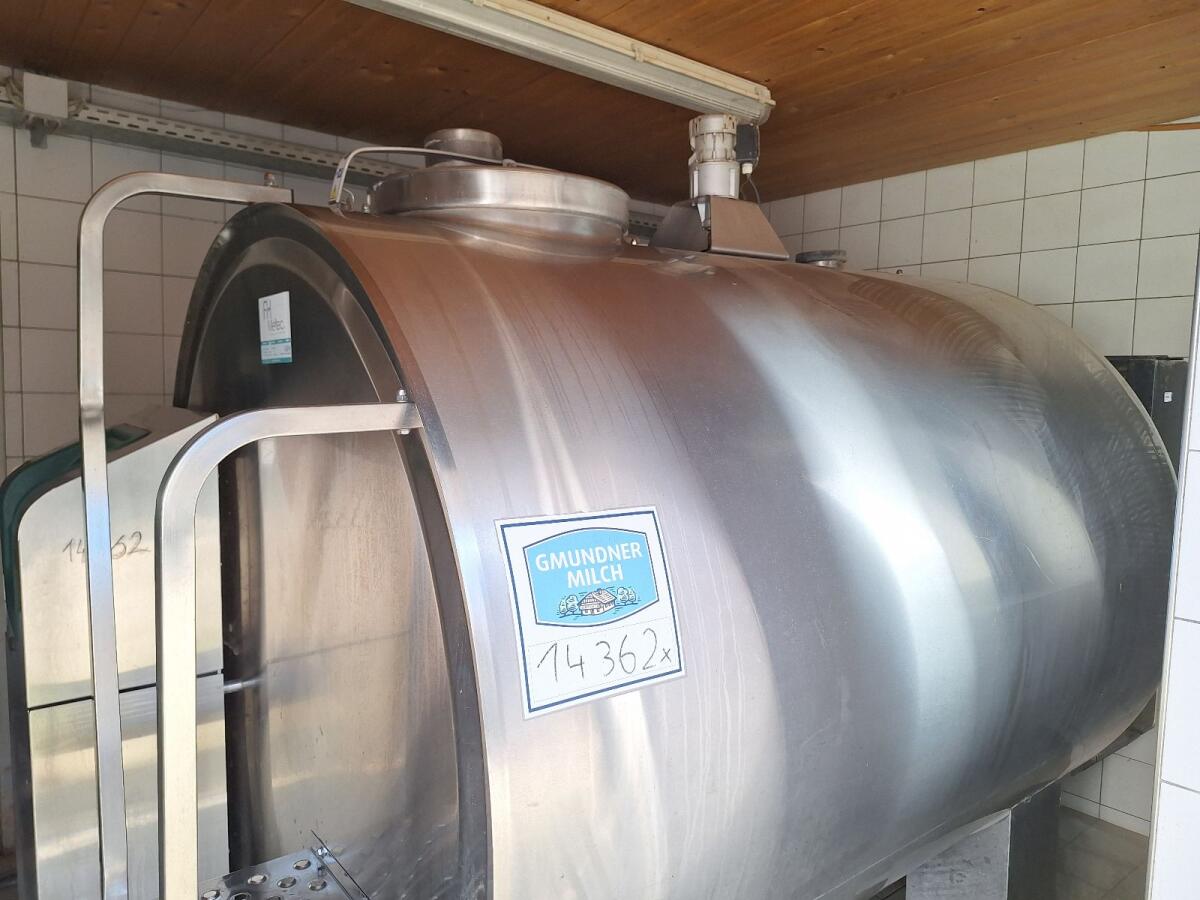 Milchtank 2500l Gea Westfalia 3