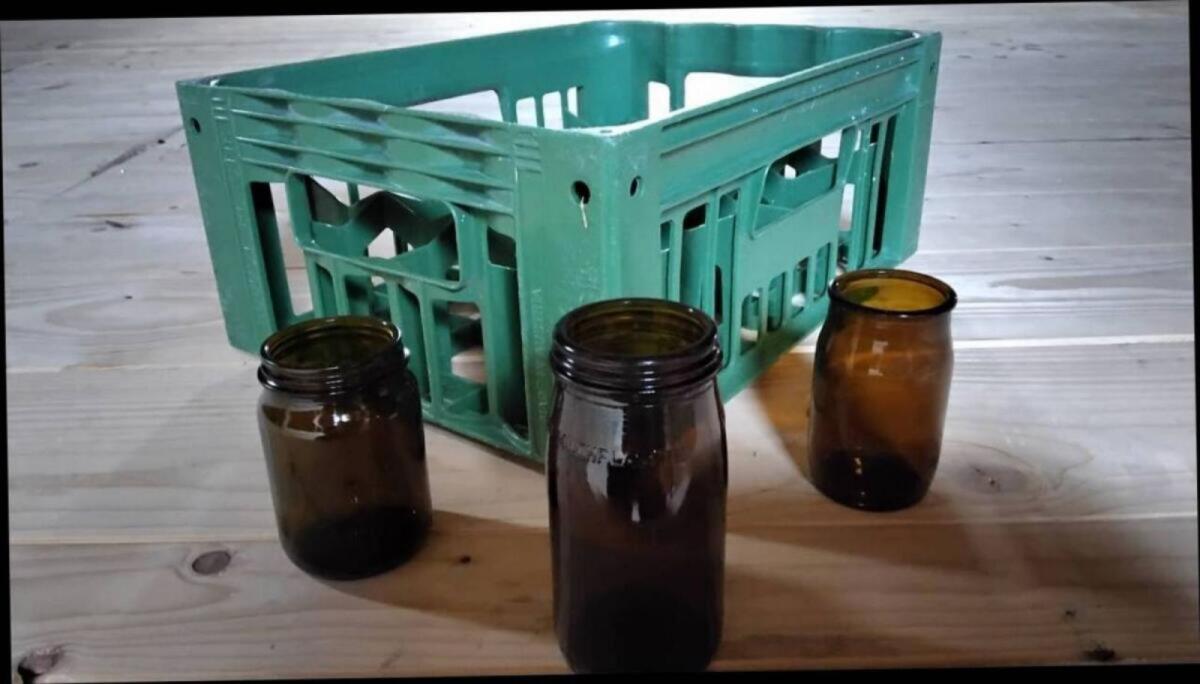 Glas braun 20 cl / 227 ml 2