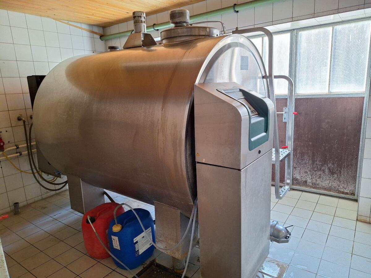 Milchtank 2500l Gea Westfalia 2