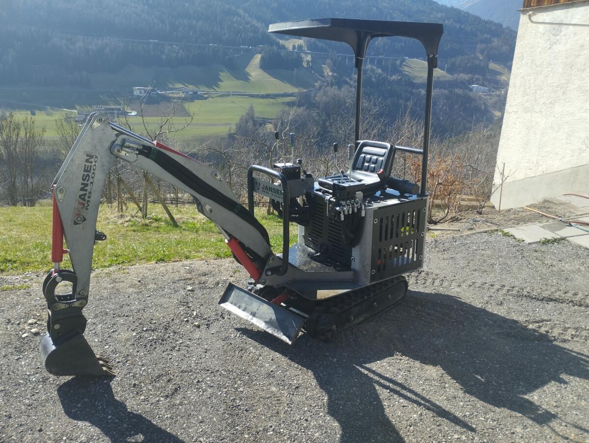 Minibagger Jansen MB 1000 3