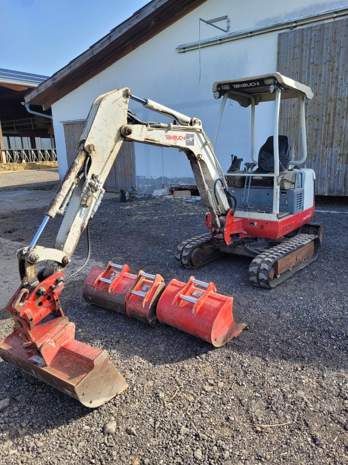 Takeuchi TB016 inkl. Powertilt 2