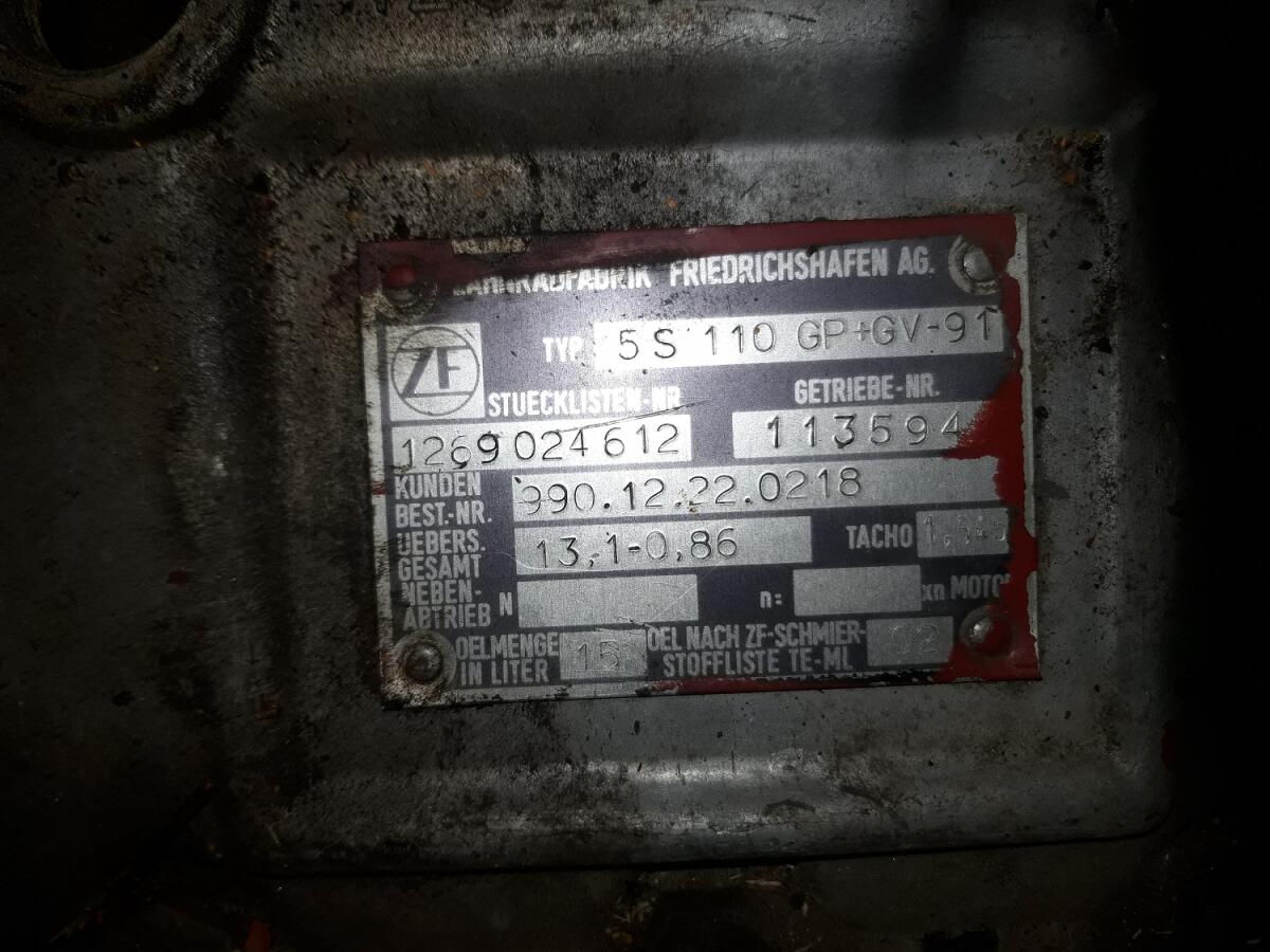 ZF-Getriebe 5S110GP+GV-91 2