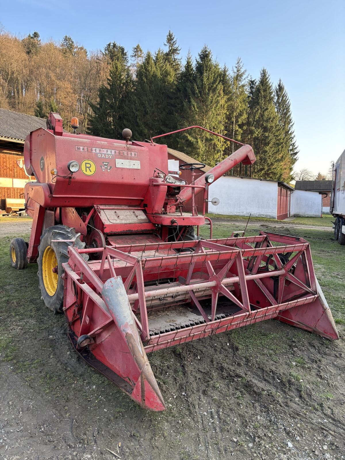 Mähdrescher  Ferguson 2