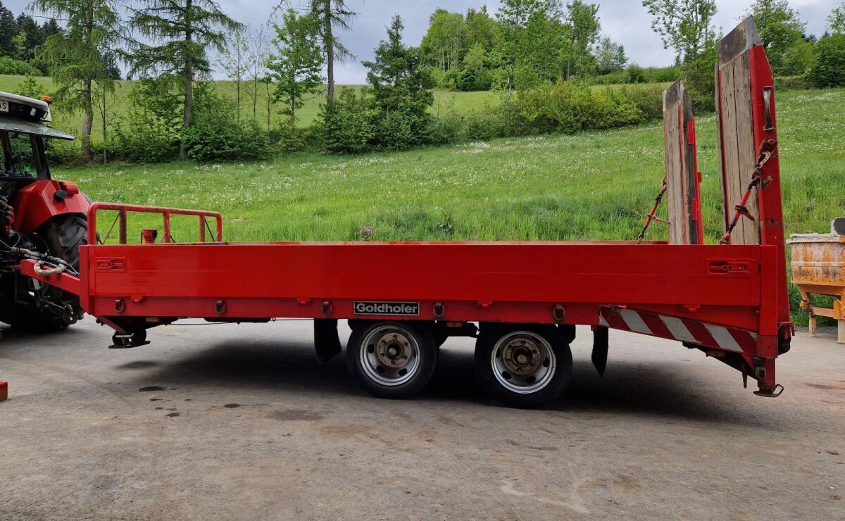 Tieflader Goldhofer 3