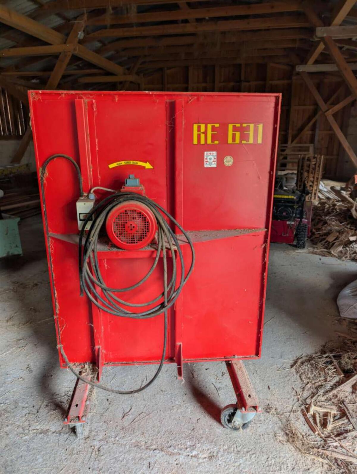 Buchmann Express RE 631 Heugebläse 2