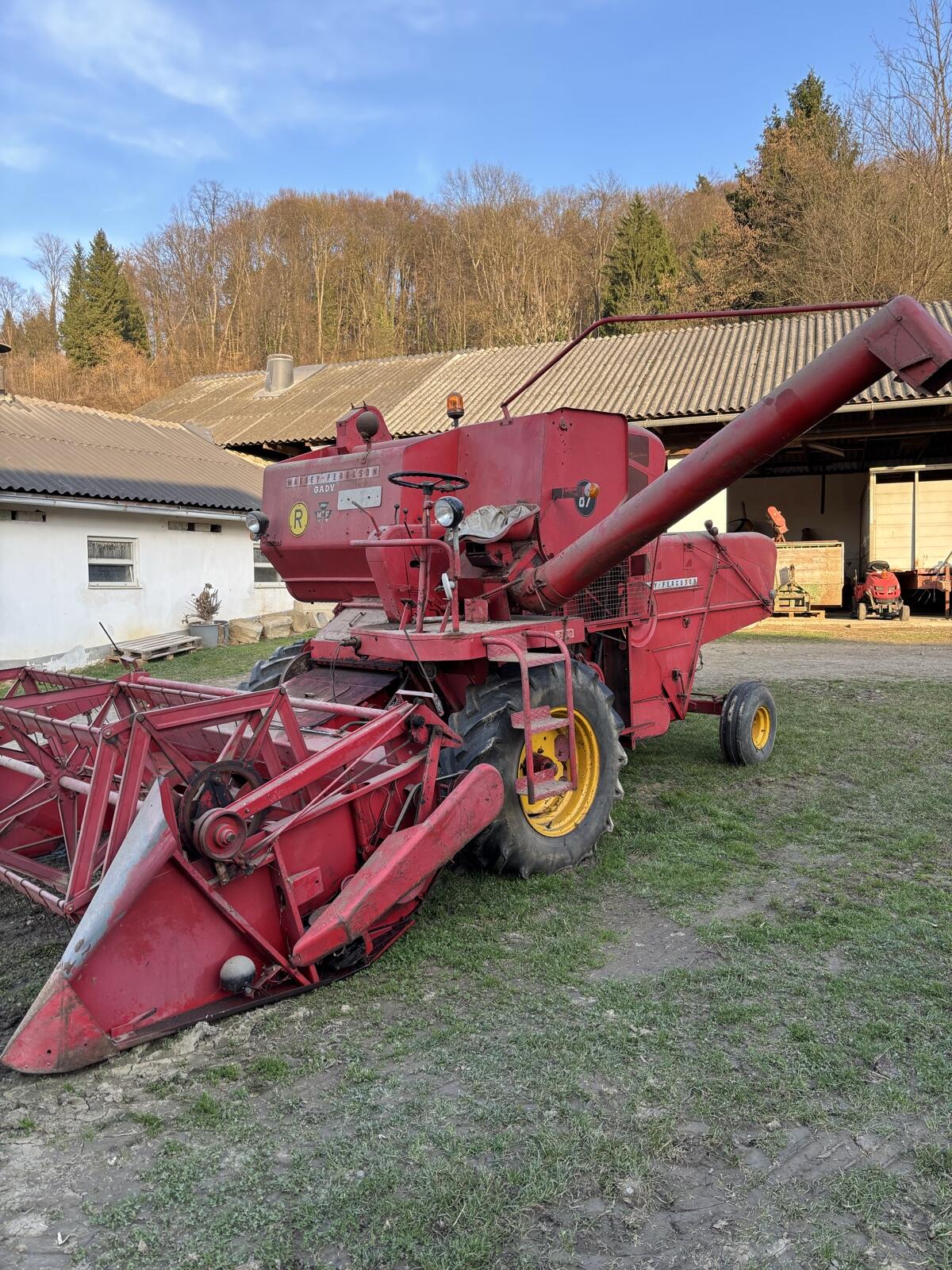 Mähdrescher  Ferguson 3