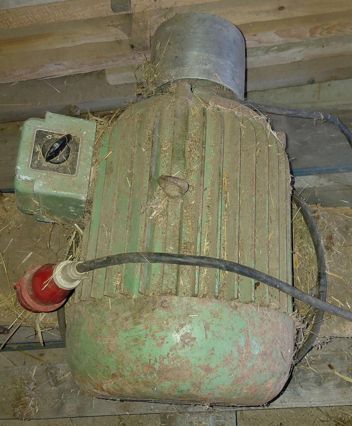 Alter Riemenmotor 2