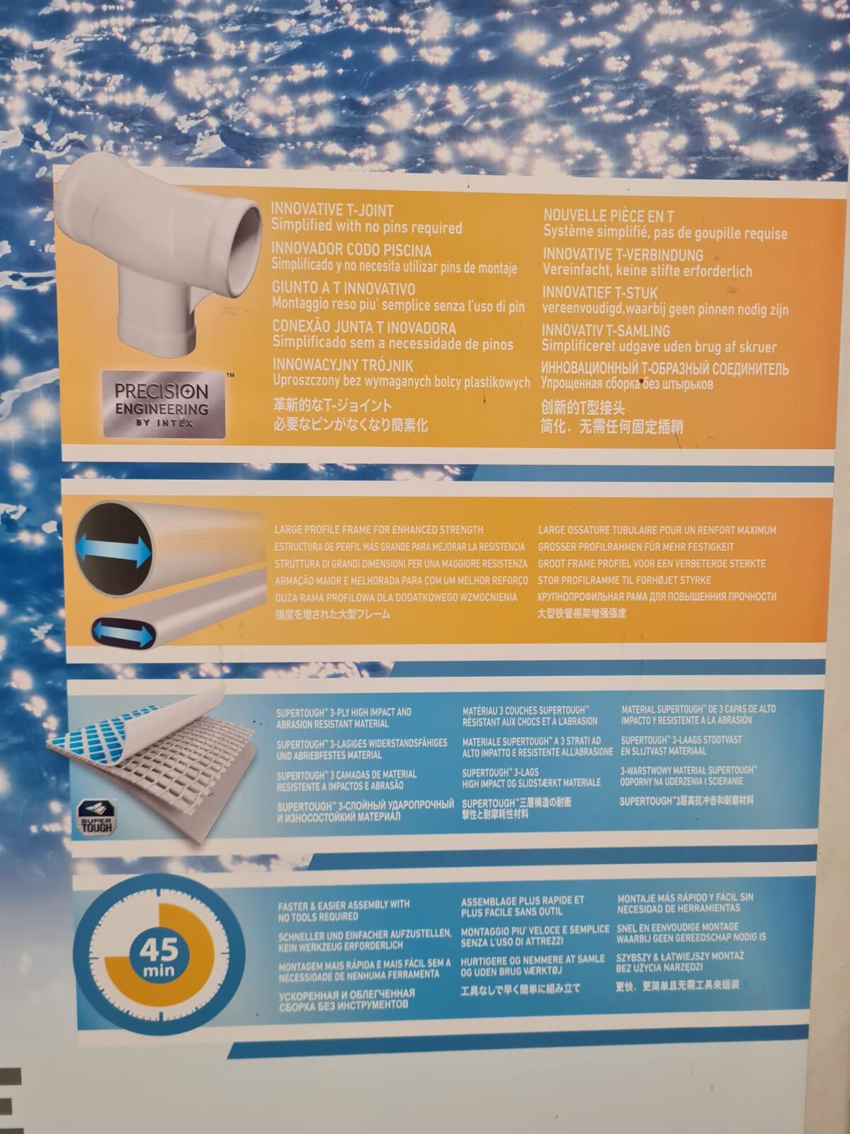 Pool Intex rund 2