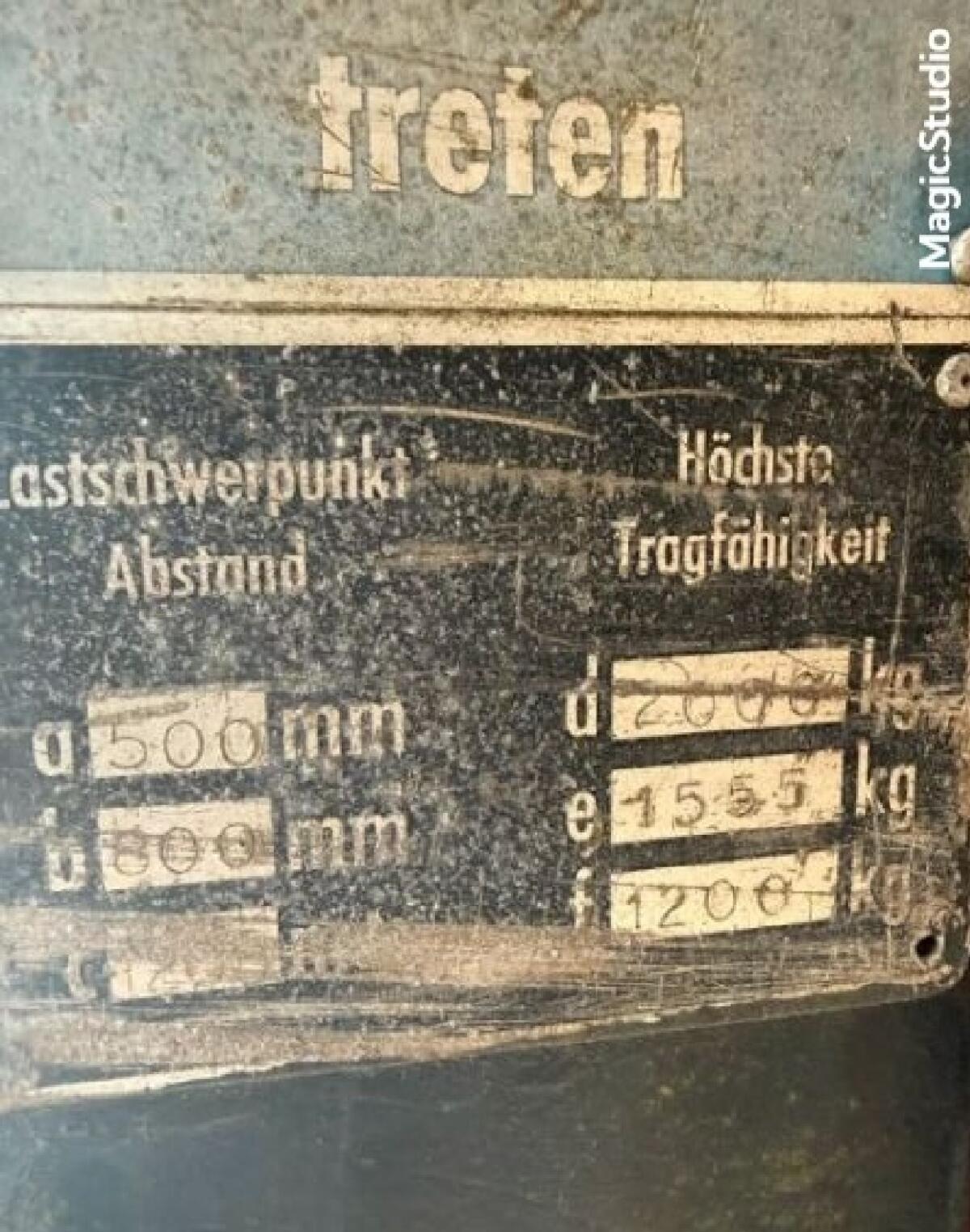 Hubmast Gabelstapler Traktor Schlepper 3