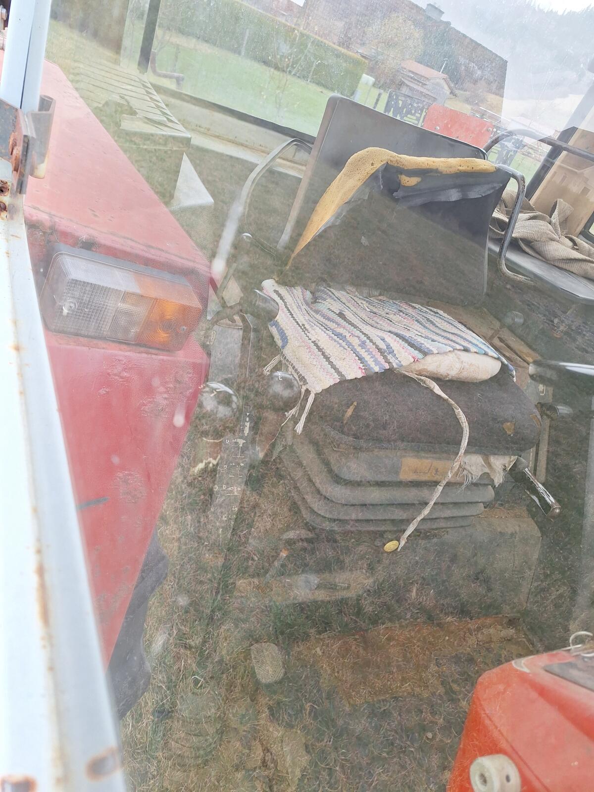 Steyr 8080 mit Frontlader 2