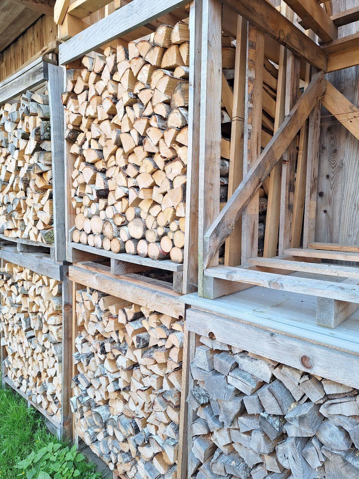 Brennholz Birke, Kamin 2