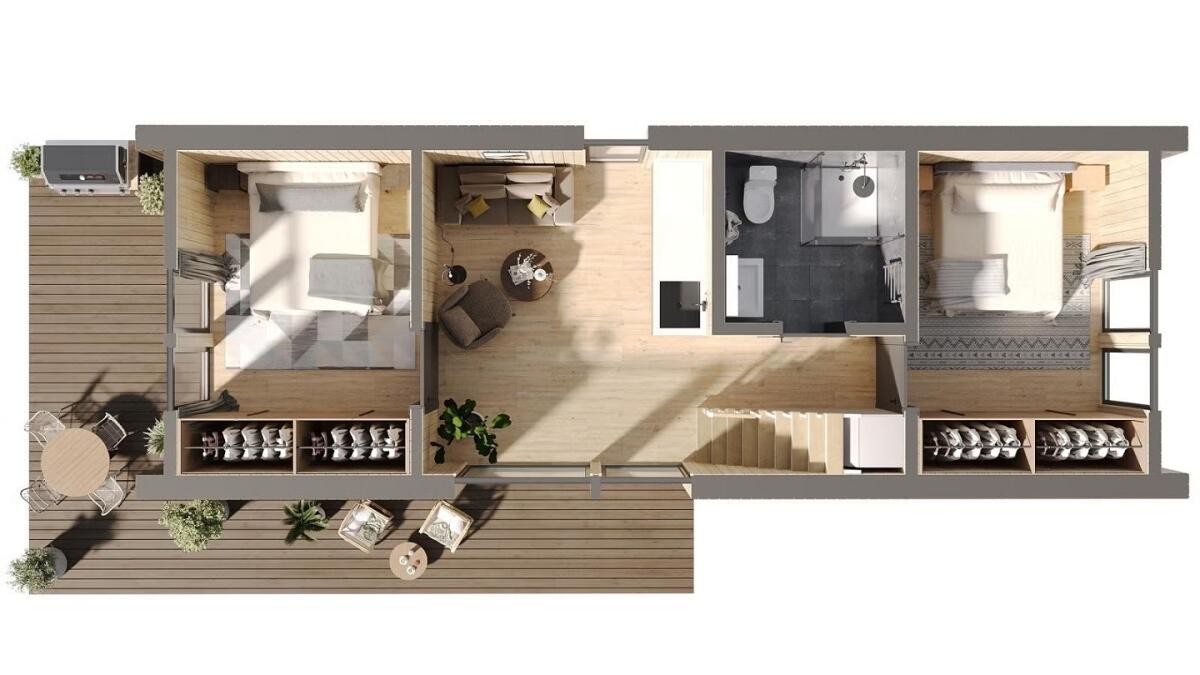 Modernes Minihaus 2