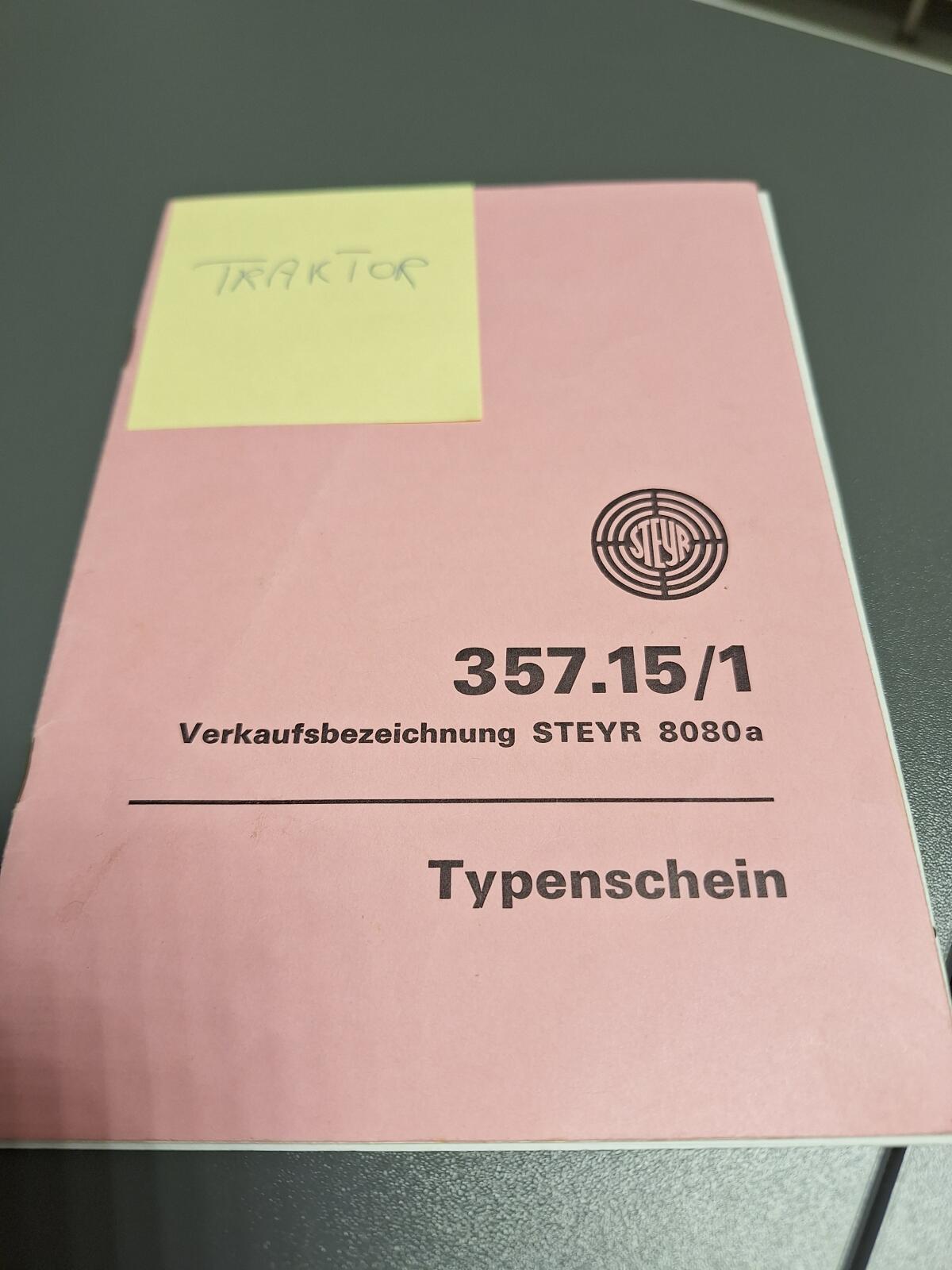 Steyr 8080 mit Frontlader 3