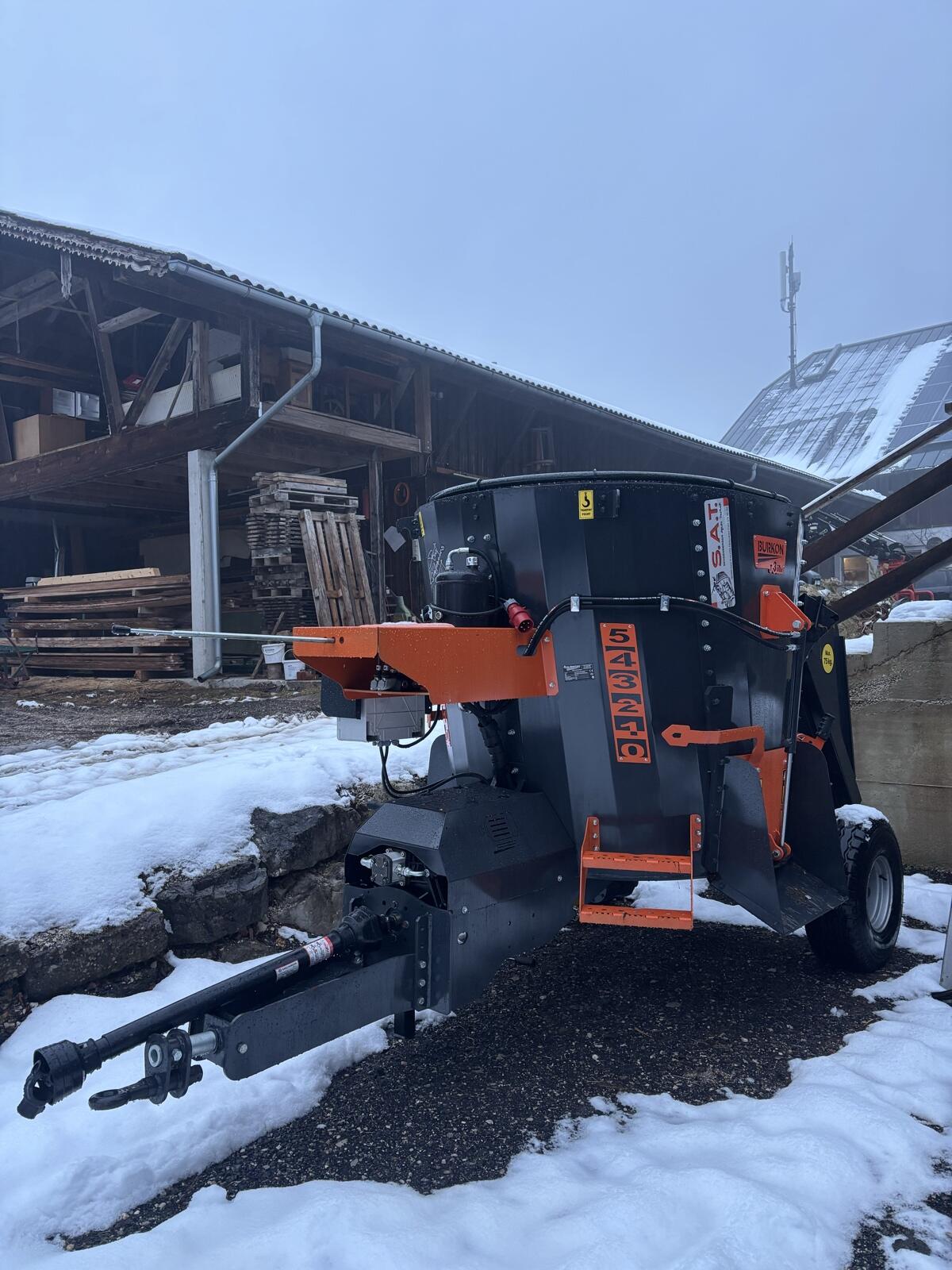 Burkon Futtermischwagen 3 m³ 3