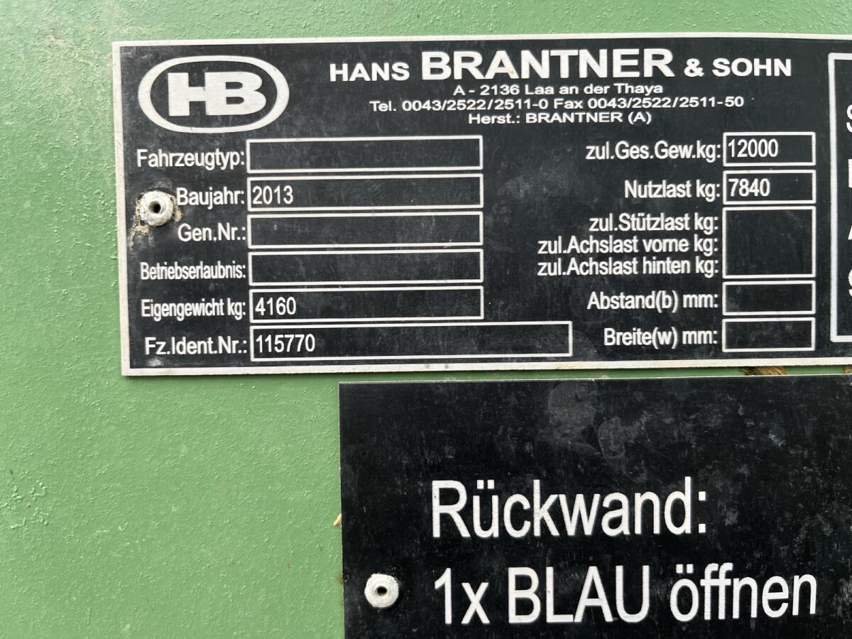 Brantner Muldenkipper 3