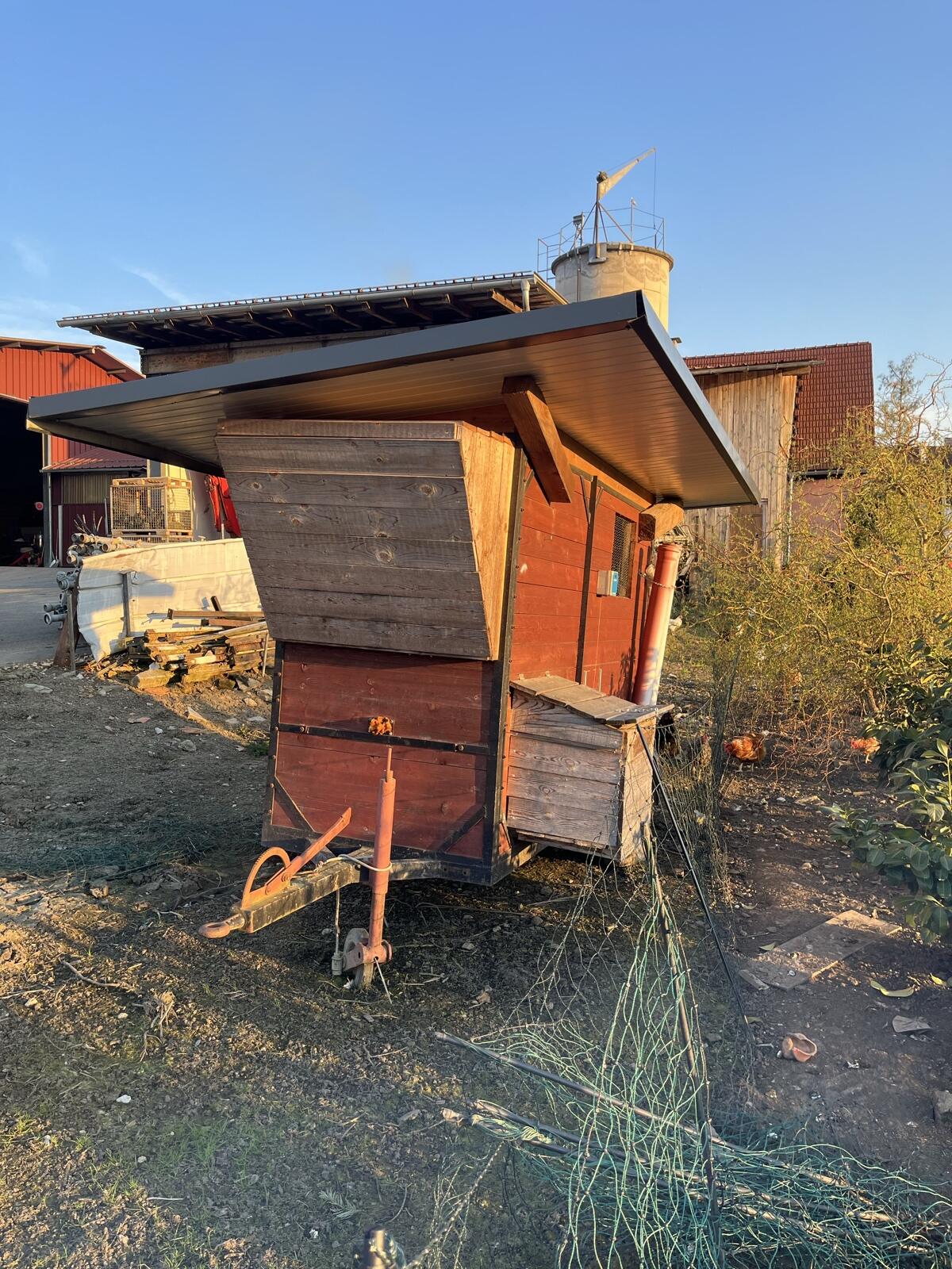 Mobiler Hühnerstall 2