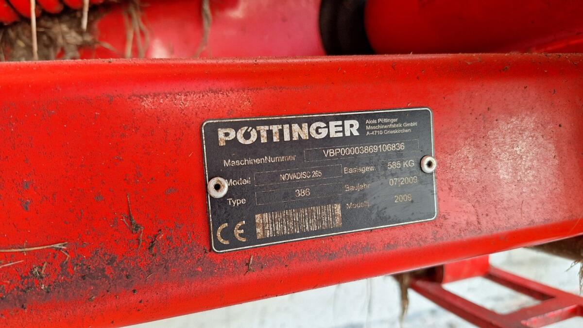 Pöttinger Novadisc 265 2
