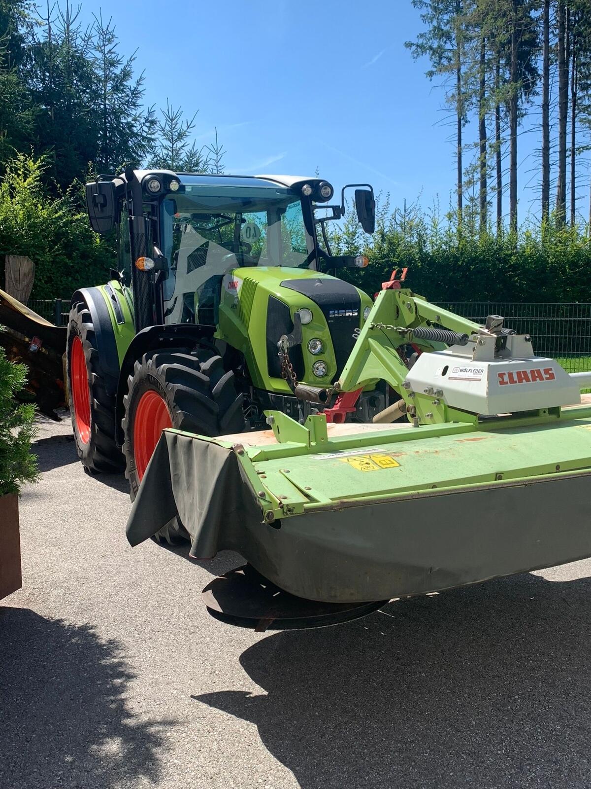 Frontmähwerk Claas Corto 2
