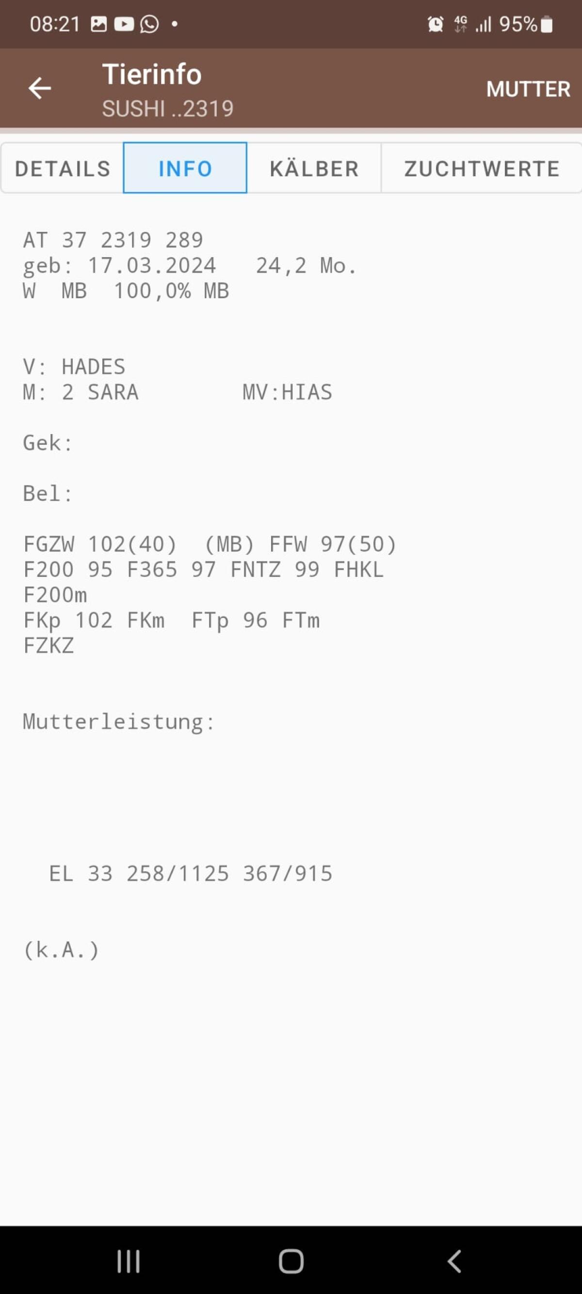Murbodner Kalbinnen Bio 3