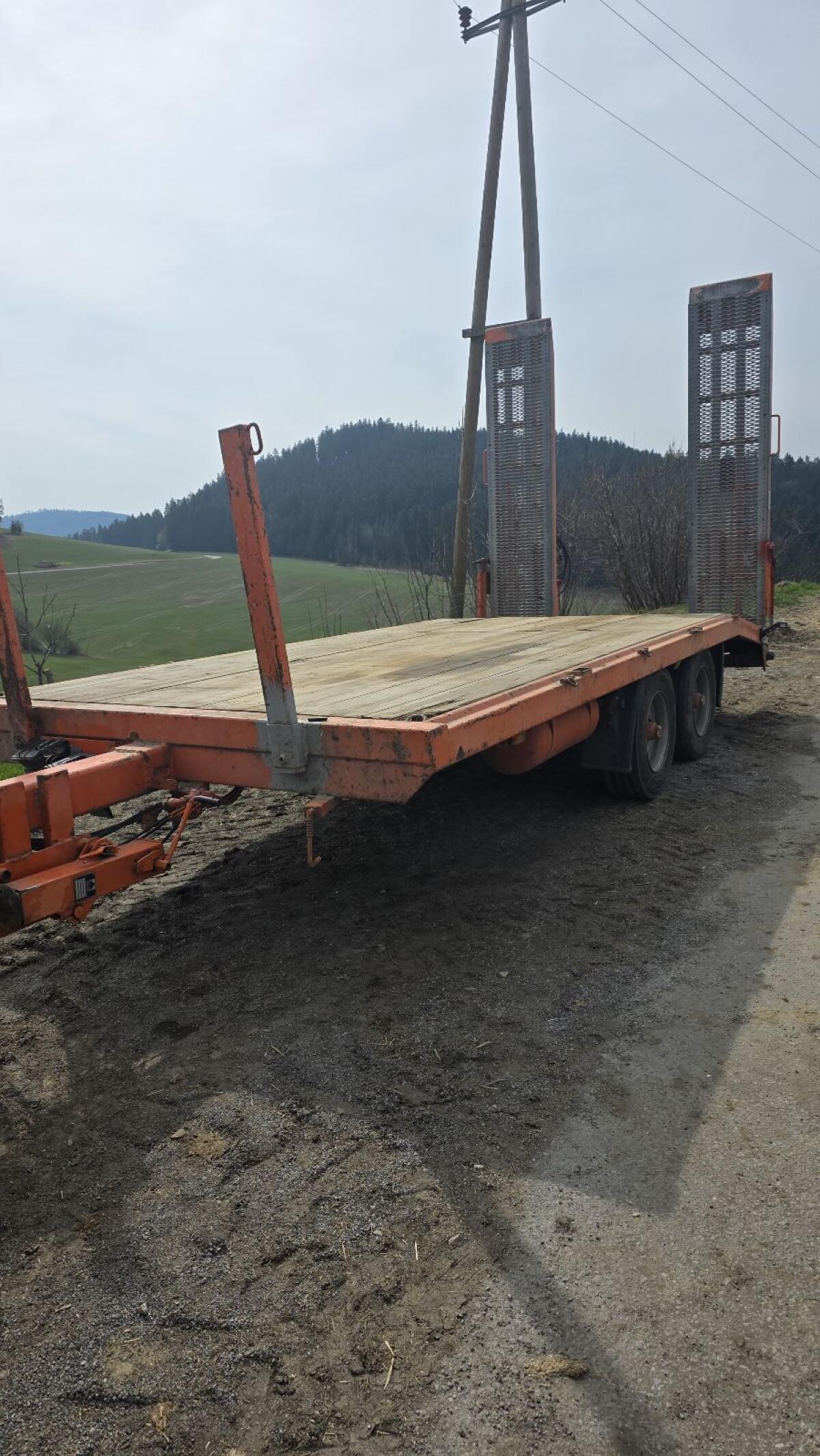 Tieflader 11 t 2