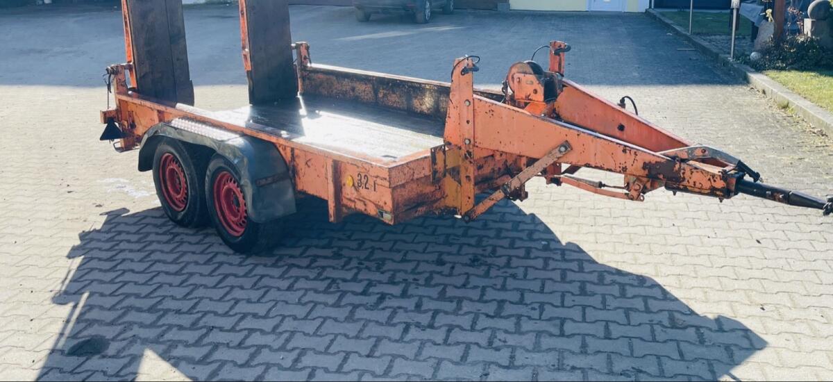 Tieflader für Bagger 2