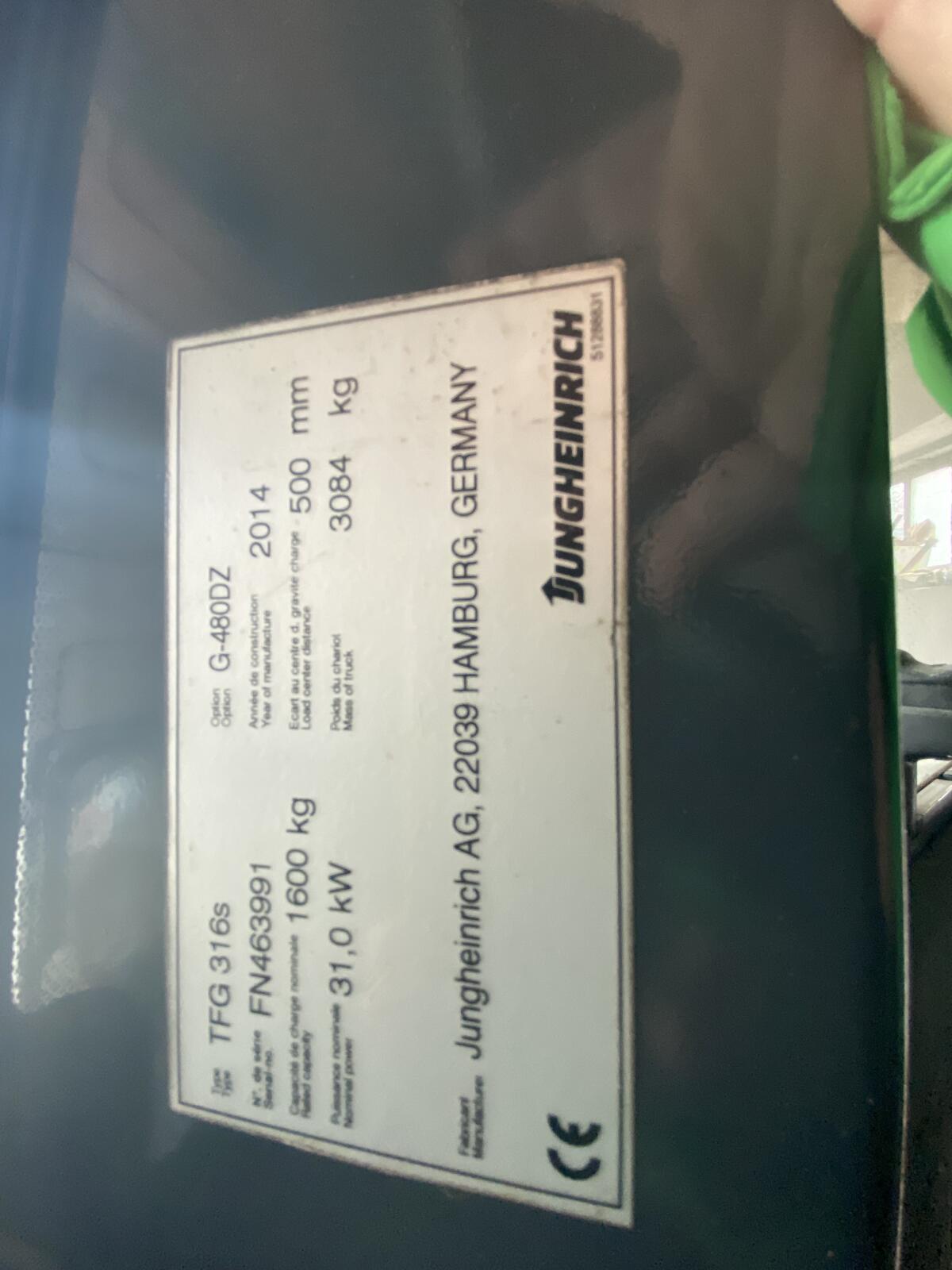 Jungheinrich Gasstapler 2