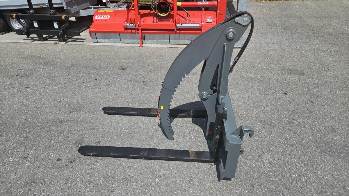 Palettengabel mit Holzgreifer 180° Euroaufnahme