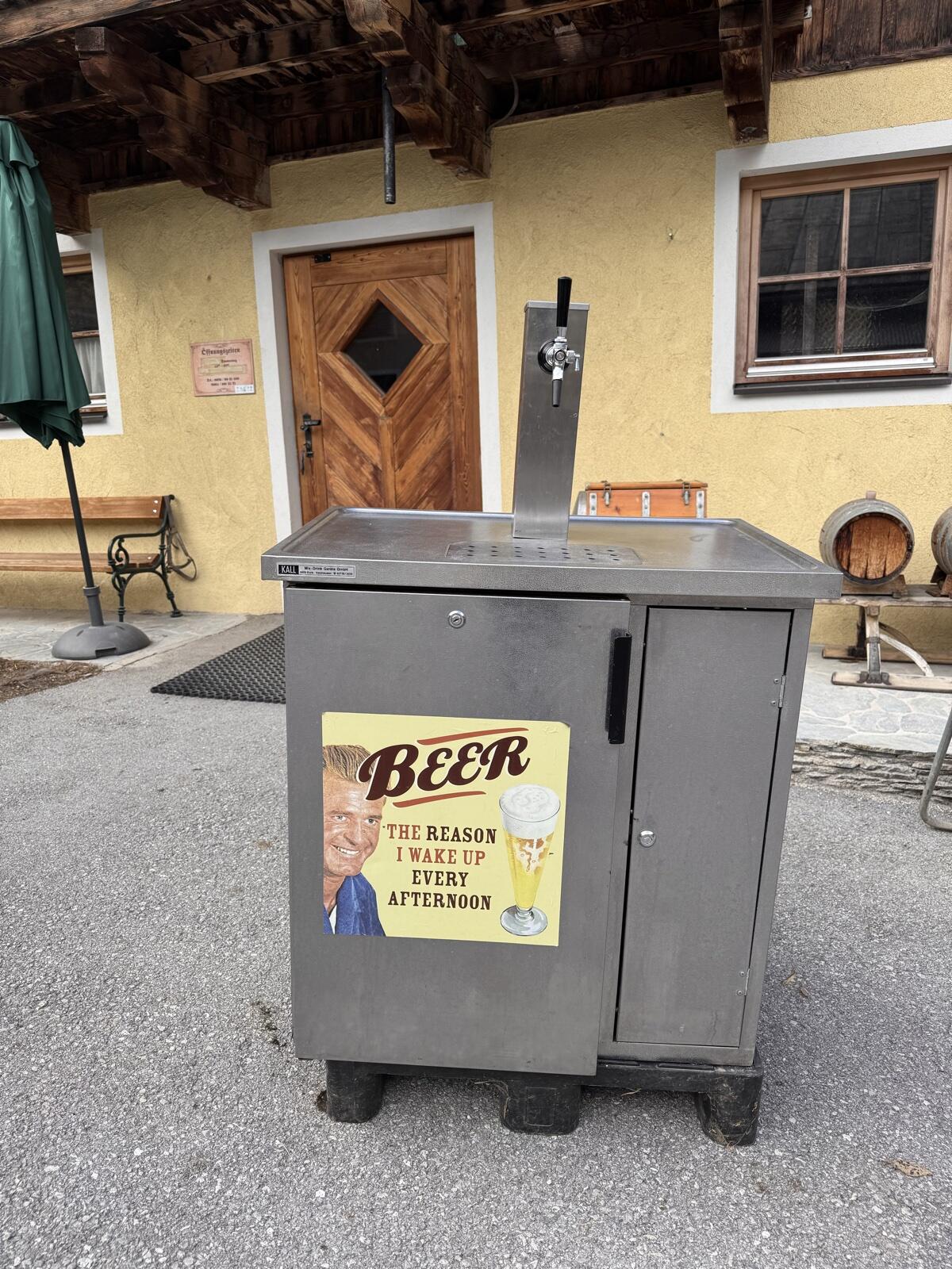Bierzapfanlage mit Kühlung, Edelstahl 1