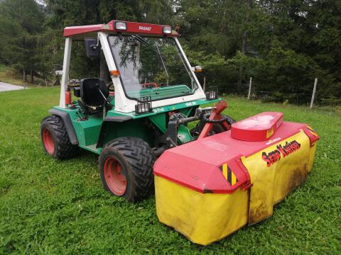 Rasant Kombi Trak 1905 mit Mähwerk und Bandrechen