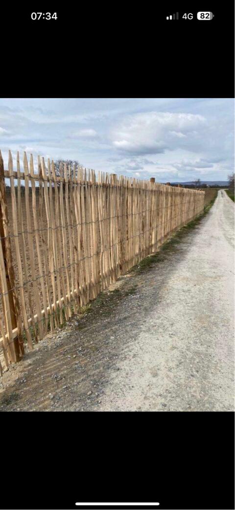 Staketenzaun, Gartenzaun, Hühnerzaun, Holzzaun, Koppelzaun