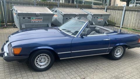 Mercedes Cabrio SL380 Oldtimer