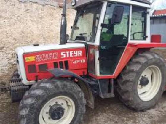 Steyr 8070 SK2 Schaltgetriebe