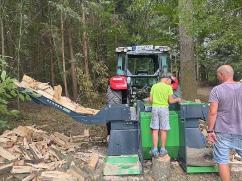 Holz-Schichtspalter