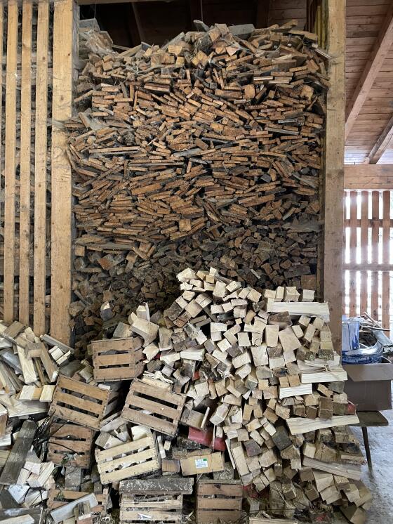 Brennholz trocken (Fichte)