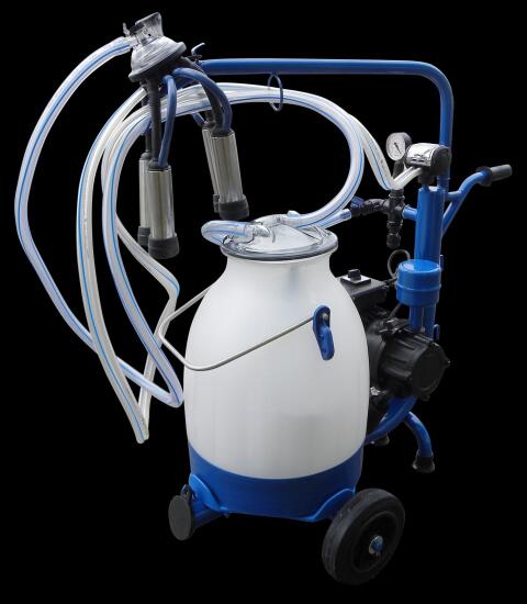 Fahrbare Melkmaschine