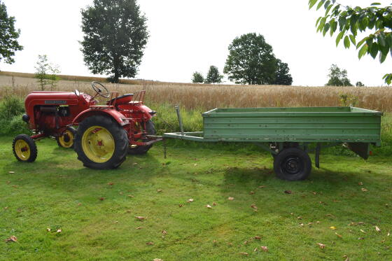 Oldtimer Traktor Hofherr-Schrantz System Porsche Junior
