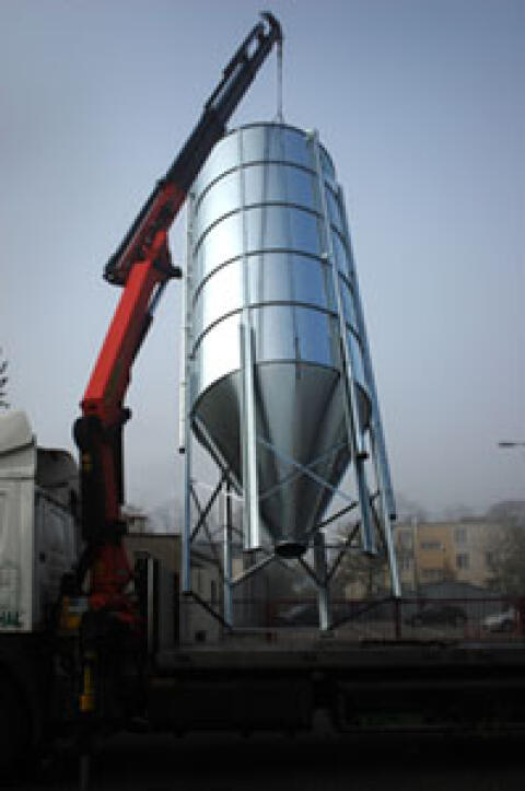 Trichtersilo Getreide-Futtersilo
