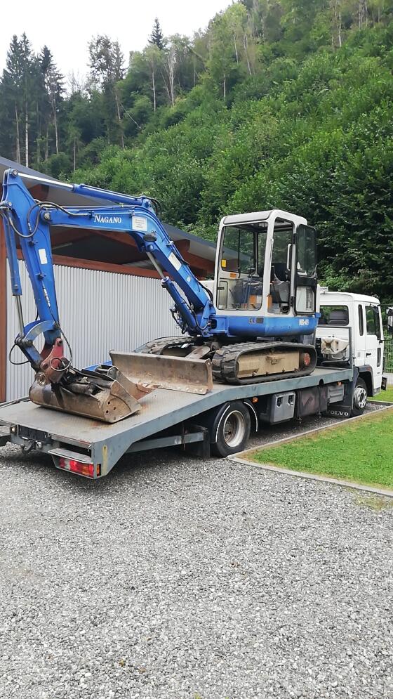 Abschleppwagen Volvo FL6 Ballen Transporter