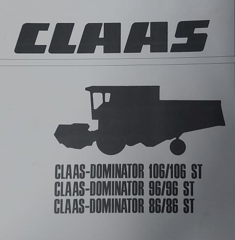Ersatzteilbuch Claas Dominator 96 gesucht