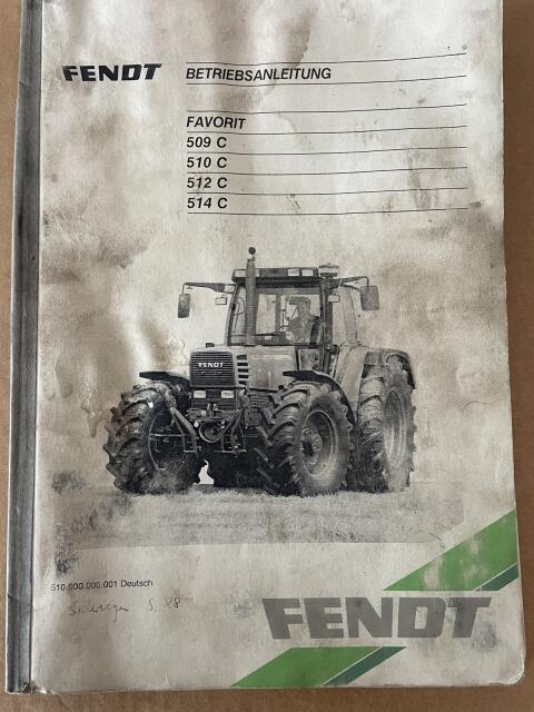 Betriebsanleitung Fendt 512c