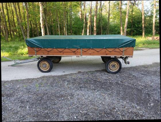 Anhänger Gummiwagen