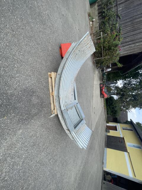 Verkaufe Blechsilo