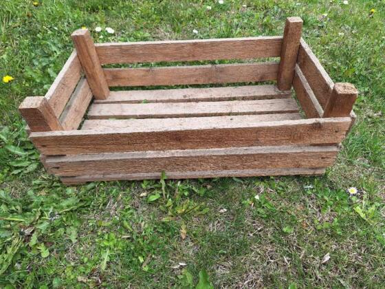Alte Holzkisten, Obstkisten