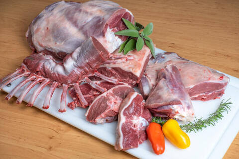 Lammfleisch vom Kamerunschaf