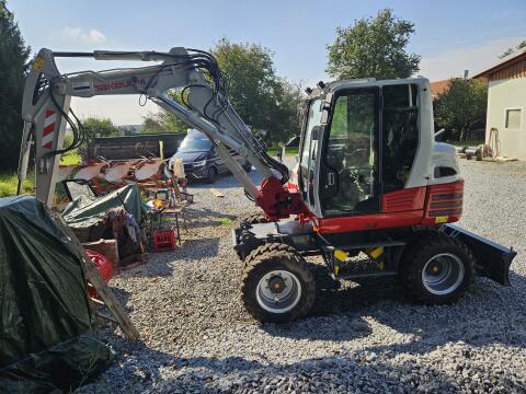 Takeuchi TB 295W, Powertilt, 5x Löffel, Zentralschmierung