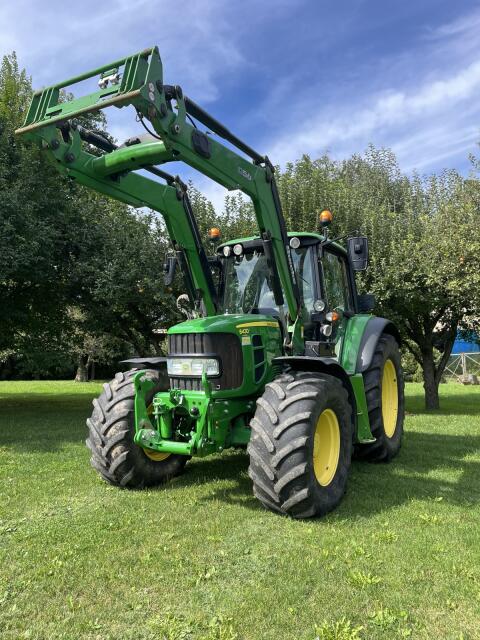 John Deere 6430 Premium AutoPower, AutoTrac, Quicke Q56